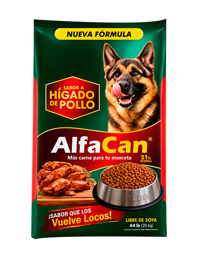 ALFACAN SABOR HIGADO ADULTOS